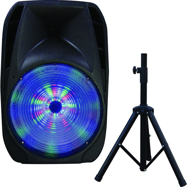 IQ Sound Speaker System - 25 W RMS - Wireless Speaker(s) - Portable - Battery Rechargeable - Black
