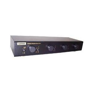 Sima 4 Pairs Multi Zone Speaker Selector with Volume Controls