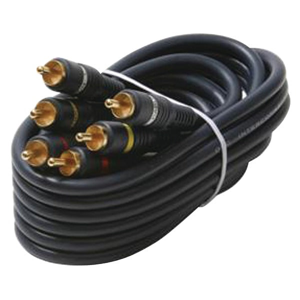 Triple RCA Composite Video Cable (3ft)