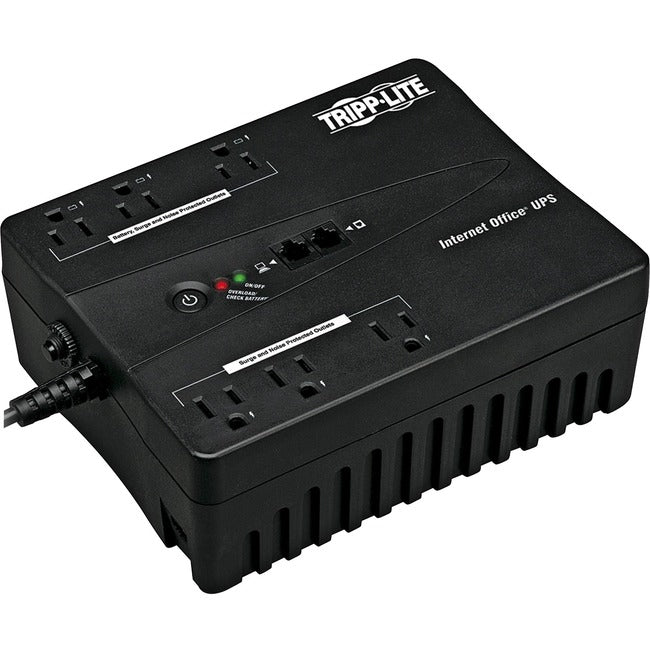Tripp Lite UPS 350VA 180W Desktop Battery Back Up Compact 120V USB RJ11 PC