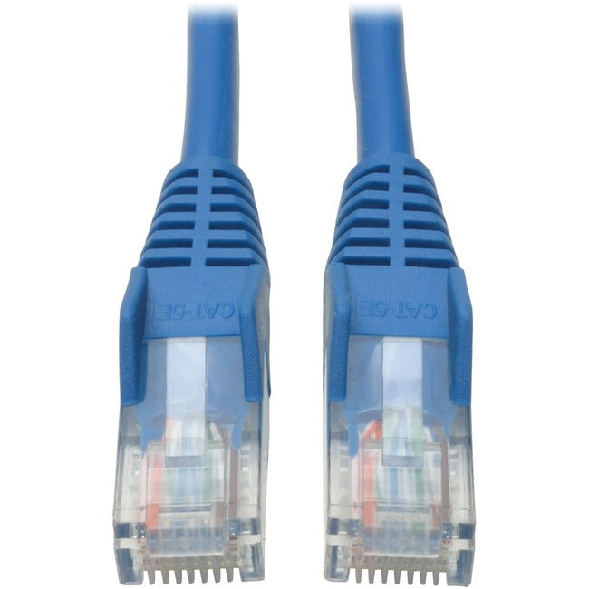Tripp Lite 5ft Cat5e - Cat5 Snagless Molded Patch Cable RJ45 M-M Blue 5'