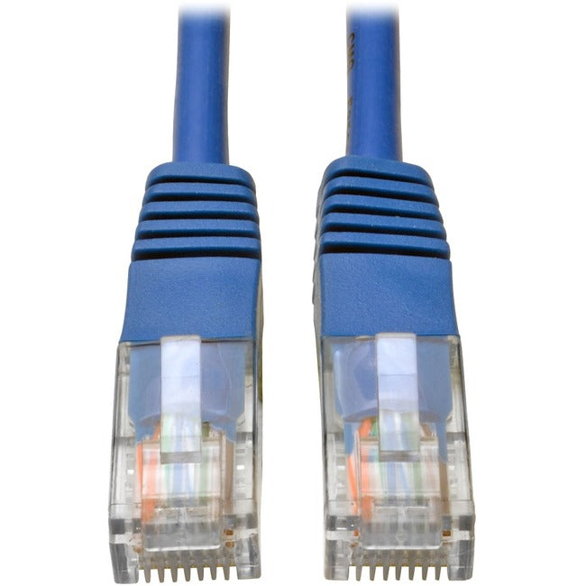 Tripp Lite 3ft Cat5e - Cat5 350MHz Molded Patch Cable RJ45 M-M Blue 3'