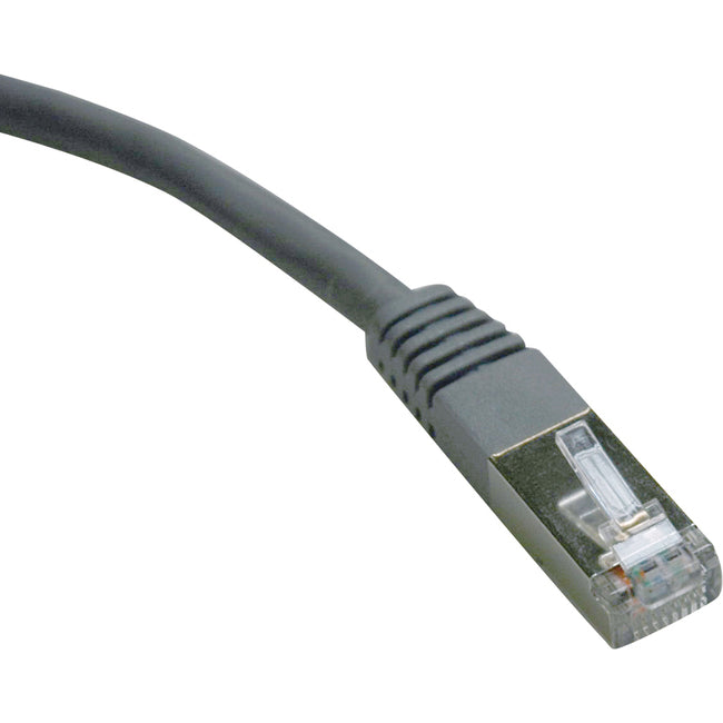 Tripp Lite 25ft Cat6 Gigabit Molded Shielded Patch Cable STP RJ45 M-M Gray 25'
