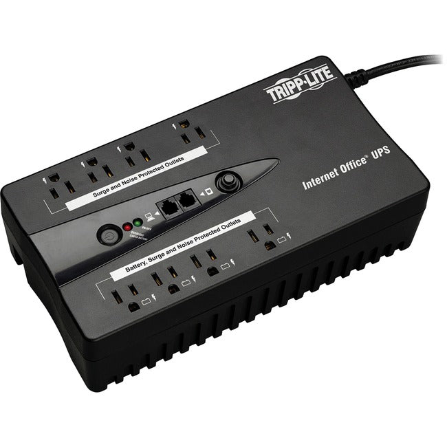 Tripp Lite UPS 550VA 300W Desktop Battery Back Up Compact 120V USB RJ11 PC