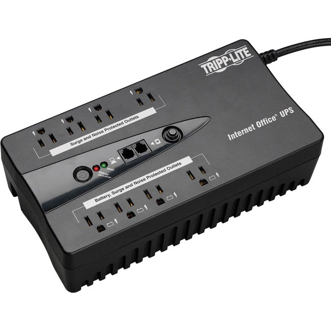 Tripp Lite UPS 600VA 300W Desktop Battery Back Up Compact 120V USB RJ11 PC