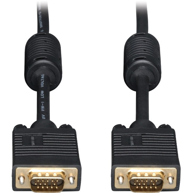 Tripp Lite 50ft VGA Coax Monitor Cable with RGB High Resolution HD15 M-M 50'