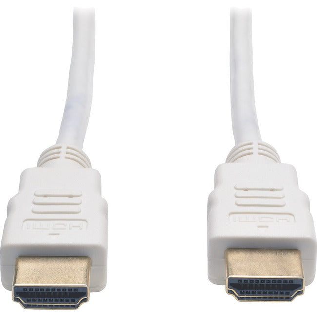 Tripp Lite 3ft High Speed HDMI Cable Digital Video with Audio 4K x 2K M-M White 3'