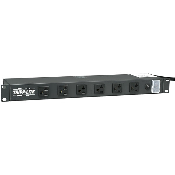 1U Rack-Mount 12-Outlet 120-Volt Power Strip, 15-Foot Cord