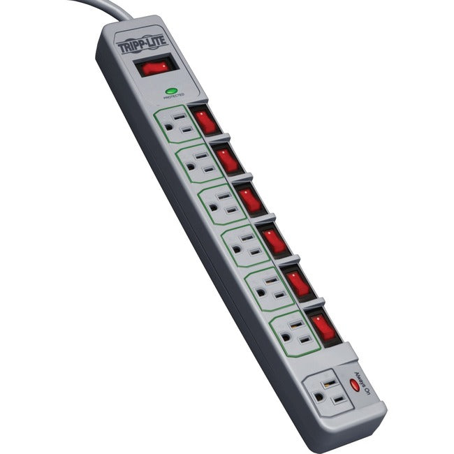 Tripp Lite Eco Green Surge Protector Switched 7 Outlet Conserve Energy