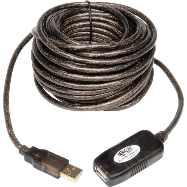 Tripp Lite 10M USB 2.0 Hi-Speed Active Extension Repeater Cable USB-A M-F 3 33ft 10 Meter