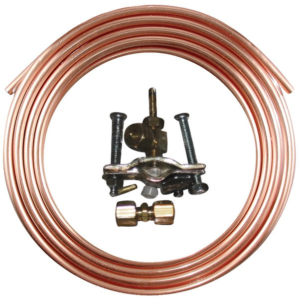 Ice Maker Hookup Kit (15ft Kit, Self-Piercing Valve)