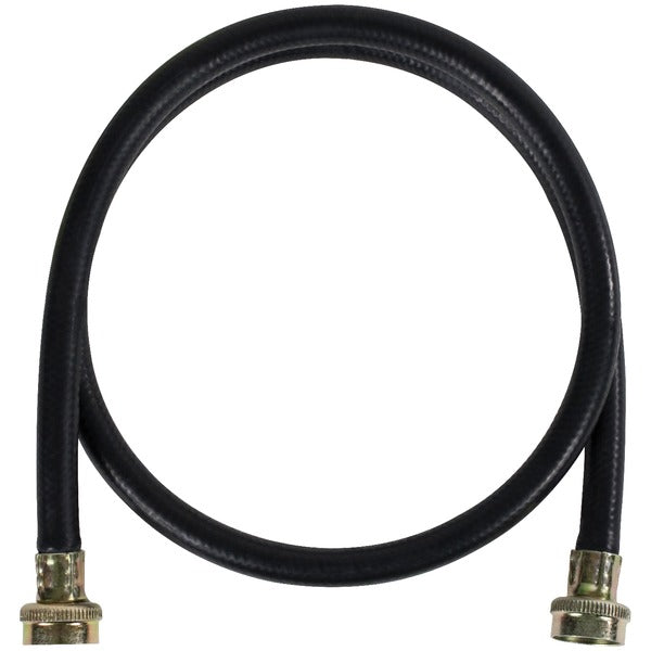 Black EPDM Washing Machine Hose, 4ft