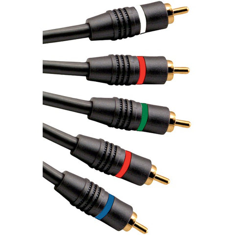 Component Video-Stereo Audio Cables (6ft)