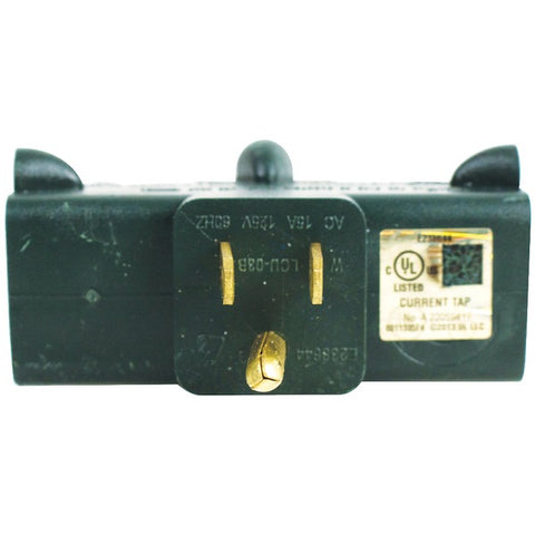 3-Outlet Heavy-Duty Grounded Adapter