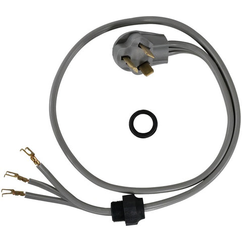 3-Wire Open-End-Connector 30-Amp Dryer Cord with Quick Connect, 4ft