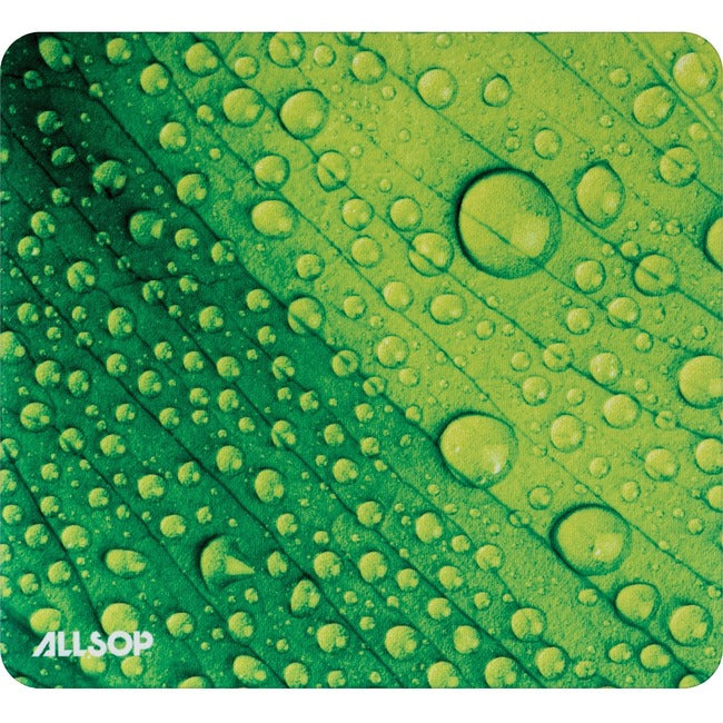 Allsop NatureSmart Image Mousepad - Leaf Raindrop