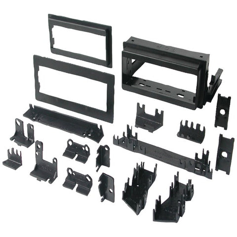 In-Dash Installation Kit (GM(R) Universal 1982-2004 with Factory Brackets & Flat, .5" & 1" Trim Plates Single-DIN)