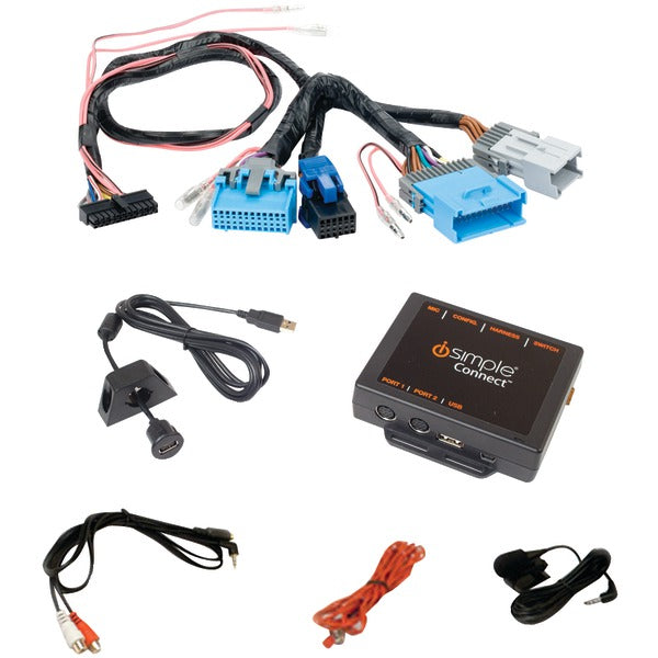 Connect Factory Radio Interface for DROID(TM), iPad(R)-iPhone(R)-iPod(R) & Other Smartphones (Select 2003-2012 GM(R) Vehicles)