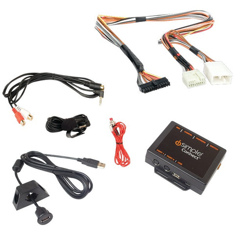 Connect Factory Radio Interface for DROID(TM), iPad(R)-iPhone(R)-iPod(R) & Other Smartphones (2003-2014 Honda(R) & Acura(R) Vehicles)