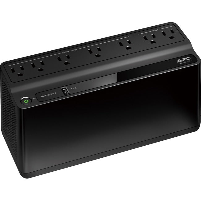 APC by Schneider Electric Back-UPS 600VA Desktop UPS