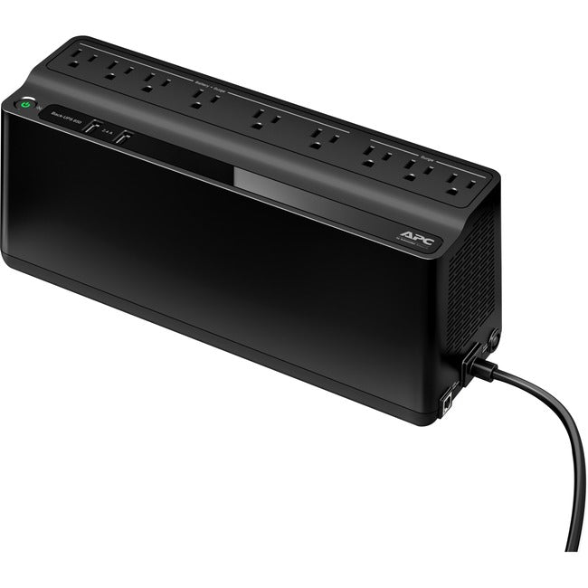 APC by Schneider Electric Back-UPS BE850M2, 850VA, 2 USB charging ports, 120V
