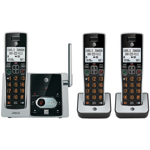 Cordless Answering System with Caller ID-Call Waiting (3-handset system)