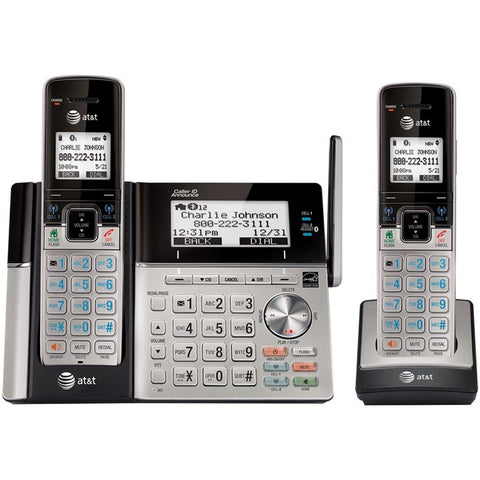 DECT 6.0 Connect-to-Cell(TM) 2-Handset Phone System with Dual Caller ID