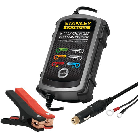 8-Amp FATMAX(R) Battery Charger-Maintainer