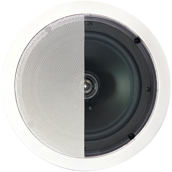 125-Watt 2-Way 8" In-Ceiling Speaker with Pivoting Tweeter