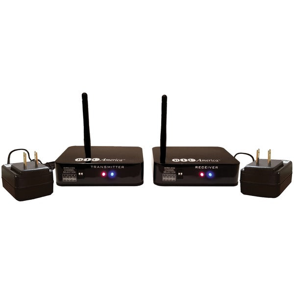 Wireless Transmitter-Receiver Kit for Hookup of Wireless Subwoofers & Wireless Powered Speakers