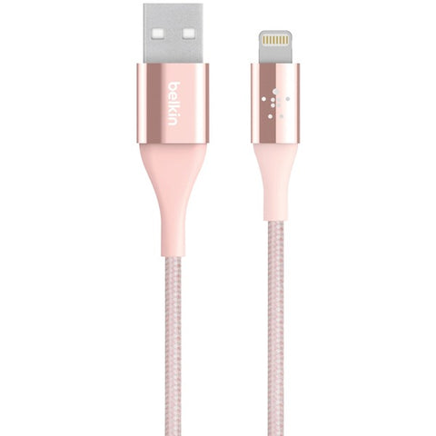 MIXIT?(TM) DuraTek(TM) Lightning(R) to USB Cable, 4ft (Rose Gold)