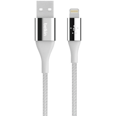 MIXIT?(TM) DuraTek(TM) Lightning(R) to USB Cable, 4ft (Silver)
