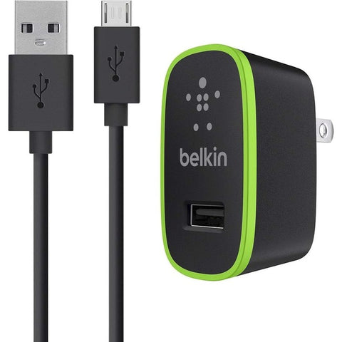Belkin Universal Home Charger with Micro USB ChargeSync Cable (10 Watt- 2.1 Amp)