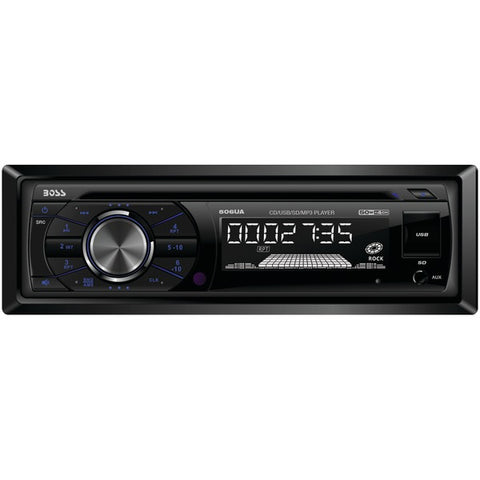Single-DIN In-Dash CD AM-FM-MP3 Receiver