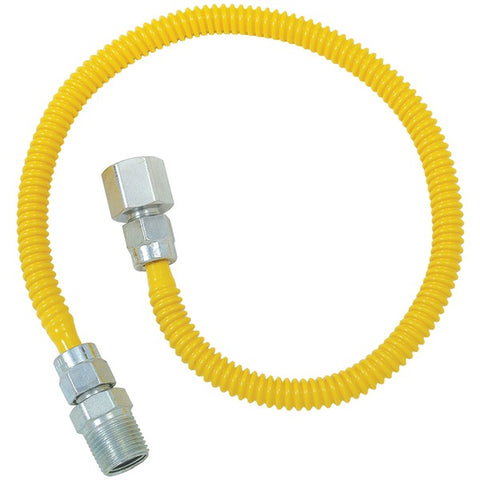 Gas Dryer & Water Heater Flex-Line (3-8" OD (1-2" FIP x 1-2" MIP) x 36")