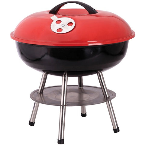 14" Portable Charcoal BBQ Grill