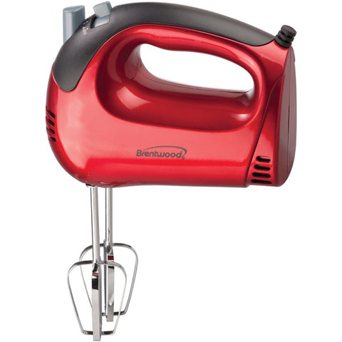 5-Speed Electric Hand Mixer (Red)