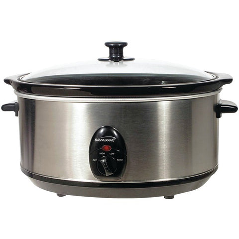 6.5-Quart Stainless Steel Slow Cooker