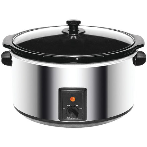 8-Quart Stainless Steel Slow Cooker