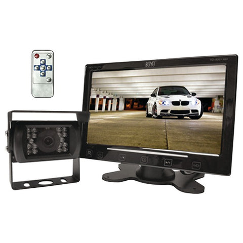 7" Digital TFT-LCD Monitor with Heavy-Duty Bracket-Mount Camera