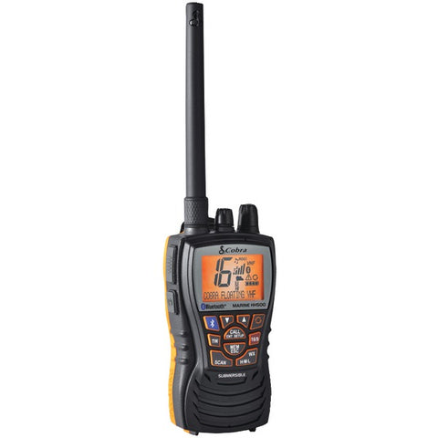 Marine VHF Handheld Floating 6-Watt Radio with Bluetooth(R)