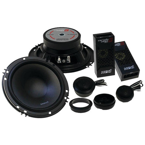 XED Series 5.25" 300-Watt 2-Way Component Speaker System