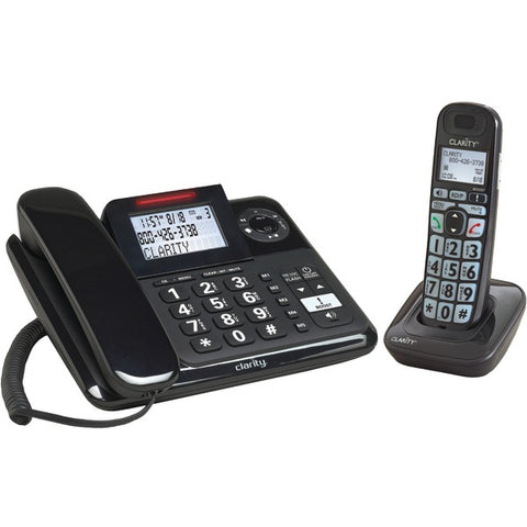 Amplified Corded-Cordless Phone System with Digital Answering System