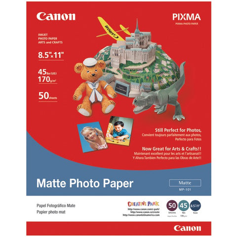 Matte Photo Paper (8.5"L x 11"W; 50 pk)