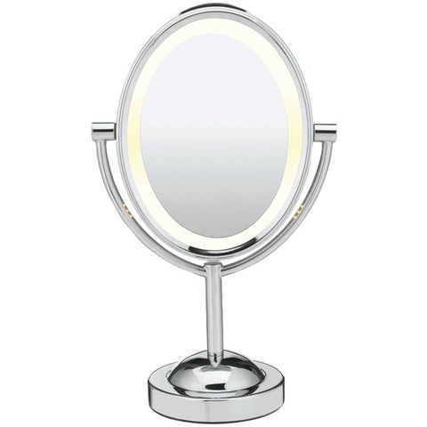 Reflections Double-Sided Lighted Oval Mirror