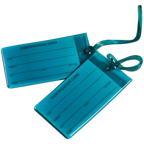 Jelly Luggage Tags, 2 pk