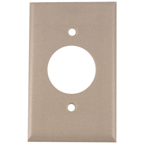 Single-Flush Wall Plate Connector