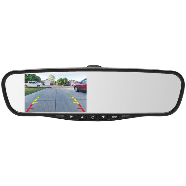 MIR-45BT 4.5" Universal Rearview Mirror with Built-in Bluetooth(R) & Microphone