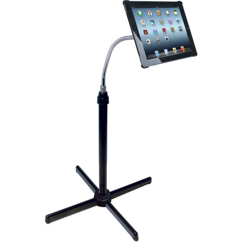 CTA Digital Height-Adjustable Gooseneck Floor Stand for iPad