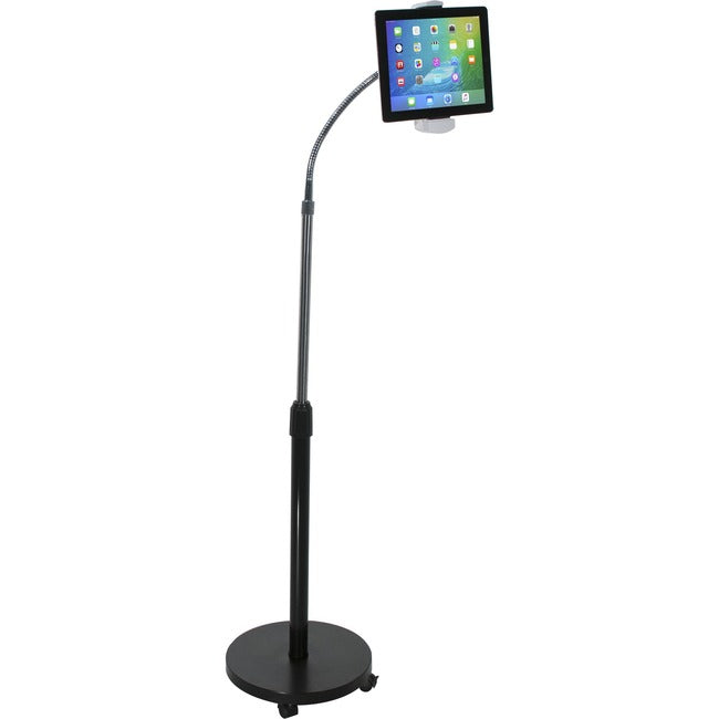 CTA Digital Gooseneck Floor Stand For 6-8.38In Ipad And Tablets